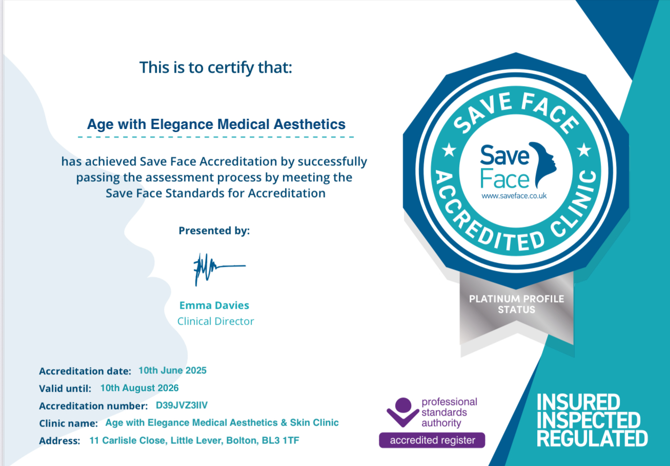 Avoid the cost of cheap aesthetics: Visit a Save Face Accredited Clinic Bolton, Greater Manchester