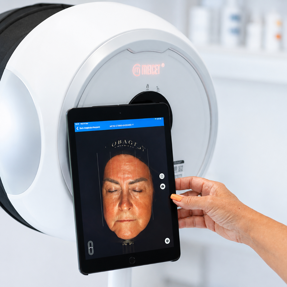 Advanced digital skin analysis consultation