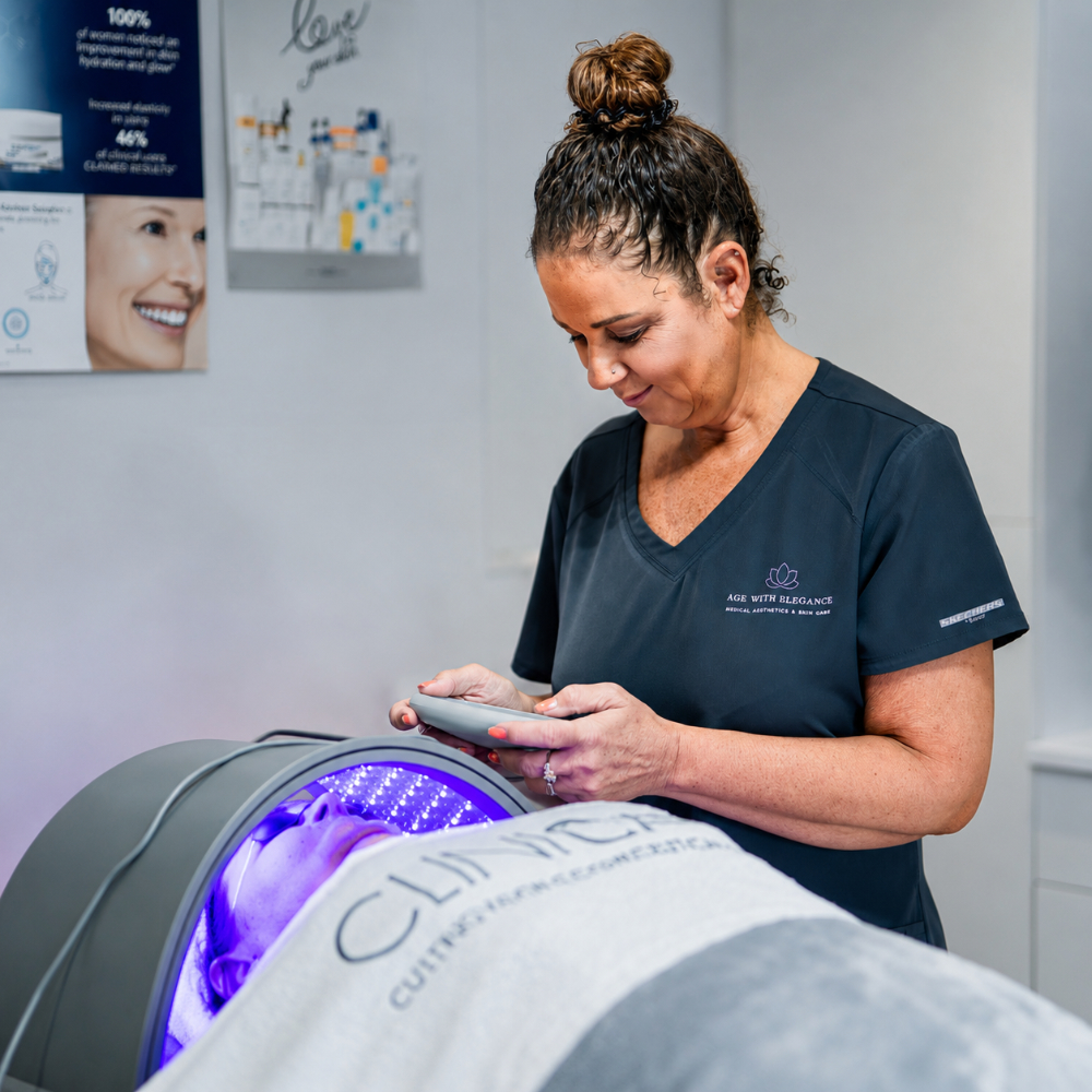 Dermalux LED phototherapy treatment
